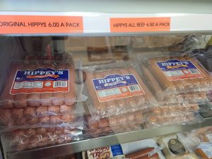 hippys hot dog franks packaged